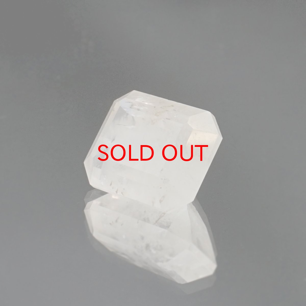 画像3: フェナカイト ルース 約9.2ct エメラルドカット ロシア マリシェボ産 【 一点もの 】 フェナス石 Phenakite 希少石 レア 誕生石 裸石 鉱物 浄化 お守り 天然石 パワーストーン カラーストーン (3)