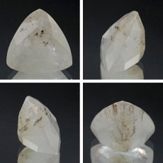 画像2: フェナカイト ルース 約4.7ct トリリアンカット 【 一点もの 】 ロシア産 フェナス石 Phenakite 希少石 レア 誕生石 裸石 鉱物 浄化 お守り 天然石 パワーストーン カラーストーン (2)