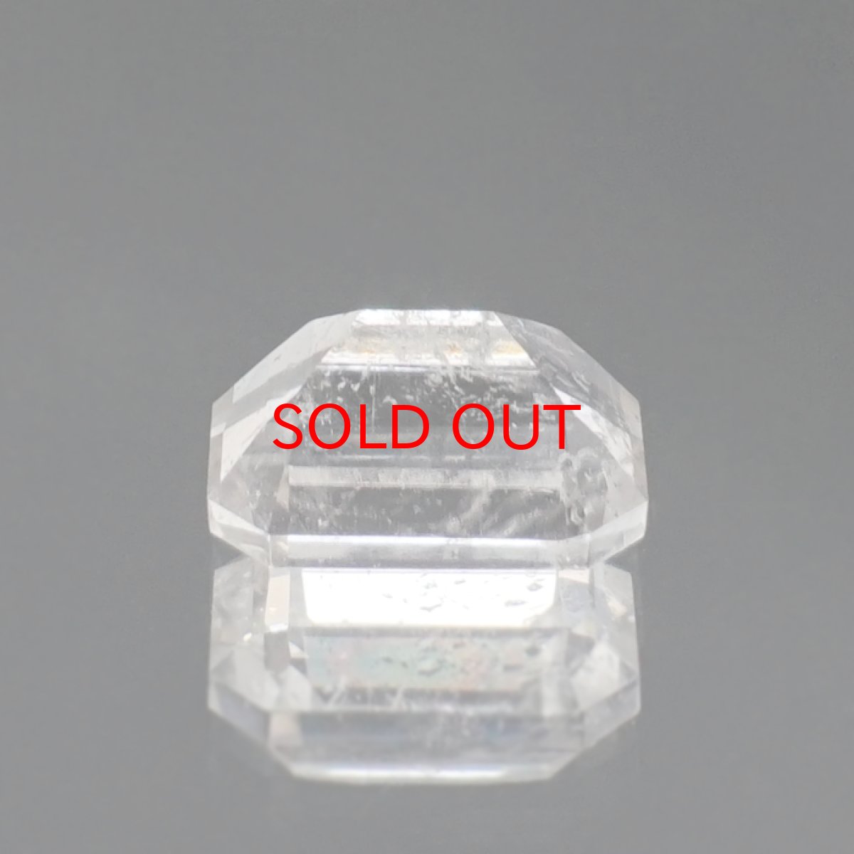 画像5: フェナカイト ルース 約1.9ct エメラルドカット 【 一点もの 】 ロシア産 フェナス石 Phenakite 希少石 レア 誕生石 裸石 鉱物 浄化 お守り 天然石 パワーストーン カラーストーン (5)