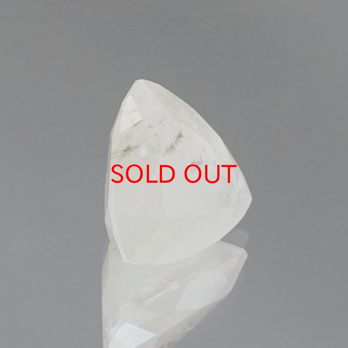 画像4: フェナカイト ルース 約4.7ct トリリアンカット 【 一点もの 】 ロシア産 フェナス石 Phenakite 希少石 レア 誕生石 裸石 鉱物 浄化 お守り 天然石 パワーストーン カラーストーン (4)