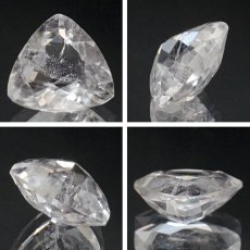 画像2: フェナカイト ルース 約1.8ct トリリアンカット 【 一点もの 】 ロシア産 フェナス石 Phenakite 希少石 レア 誕生石 裸石 鉱物 浄化 お守り 天然石 パワーストーン カラーストーン (2)