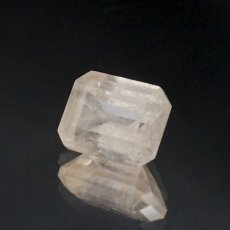 画像3: フェナカイト ルース 約3.1ct エメラルドカット 【 一点もの 】 ロシア産 フェナス石 Phenakite 希少石 レア 誕生石 裸石 鉱物 浄化 お守り 天然石 パワーストーン カラーストーン (3)