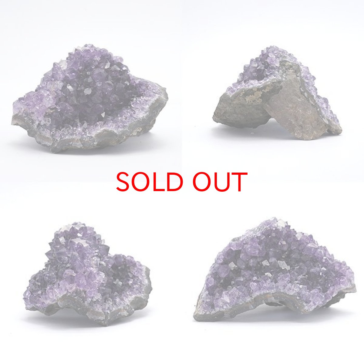 画像3: アメジスト原石 ウルグアイ産 【 一点物 】アメジスト 原石 ミニ クラスター 2月誕生石 天然石 パワーストーン 紫 パープル 紫水晶 amethyst 風水 置物 浄化 カラーストーン (3)