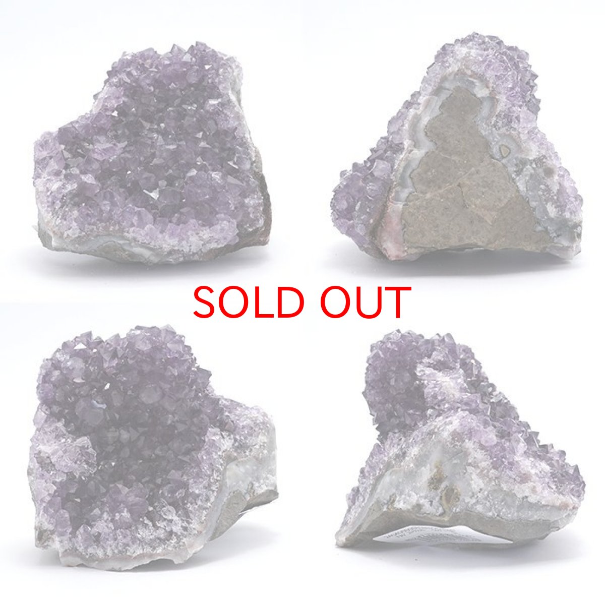 画像3: アメジスト原石 ウルグアイ産 【 一点物 】アメジスト 原石 ミニ クラスター 2月誕生石 天然石 パワーストーン 紫 パープル 紫水晶 amethyst 風水 置物 浄化 カラーストーン (3)