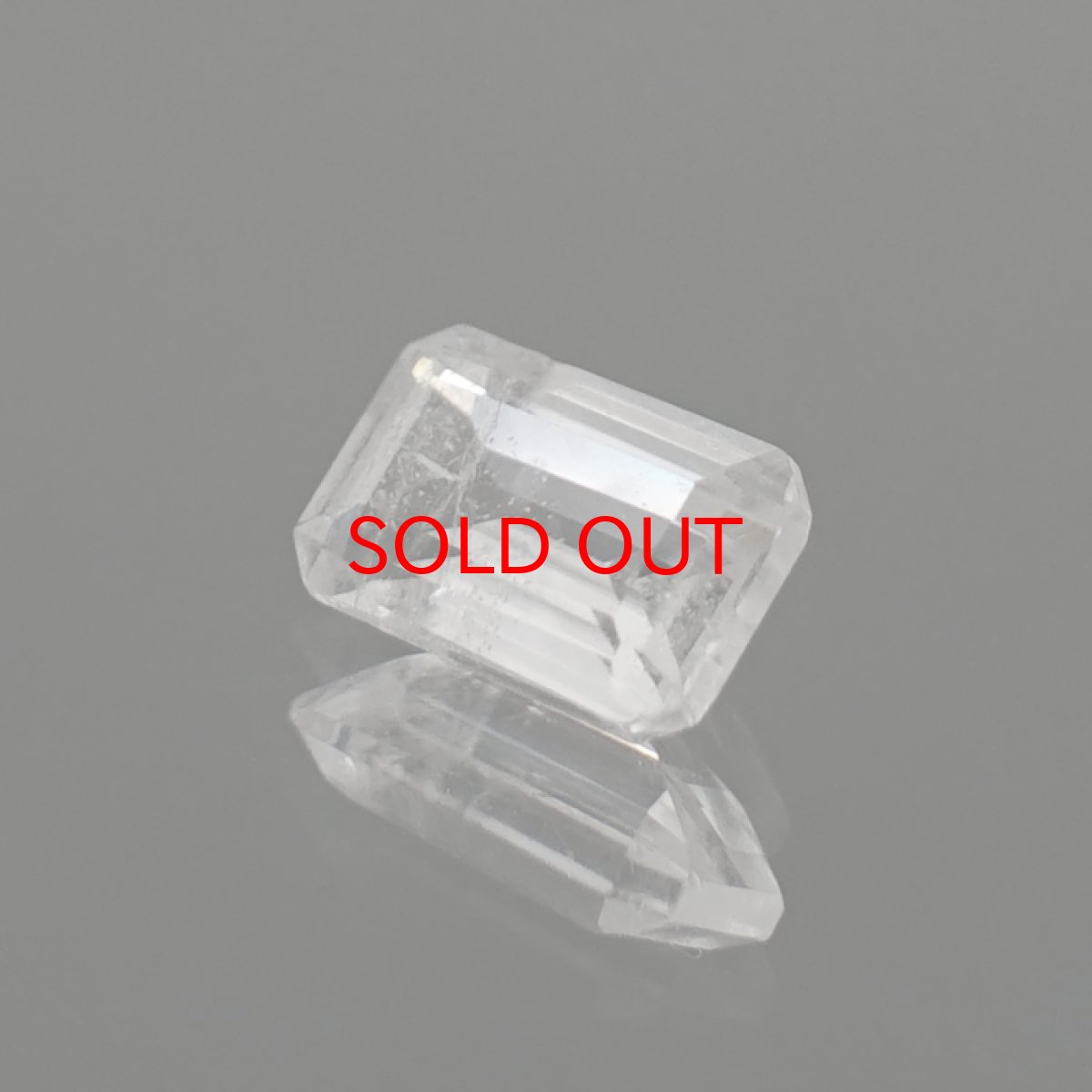 画像3: フェナカイト ルース 約1.0ct エメラルドカット ロシア マリシェボ産 【 一点もの 】 フェナス石 Phenakite 希少石 レア 誕生石 裸石 鉱物 浄化 お守り 天然石 パワーストーン カラーストーン (3)