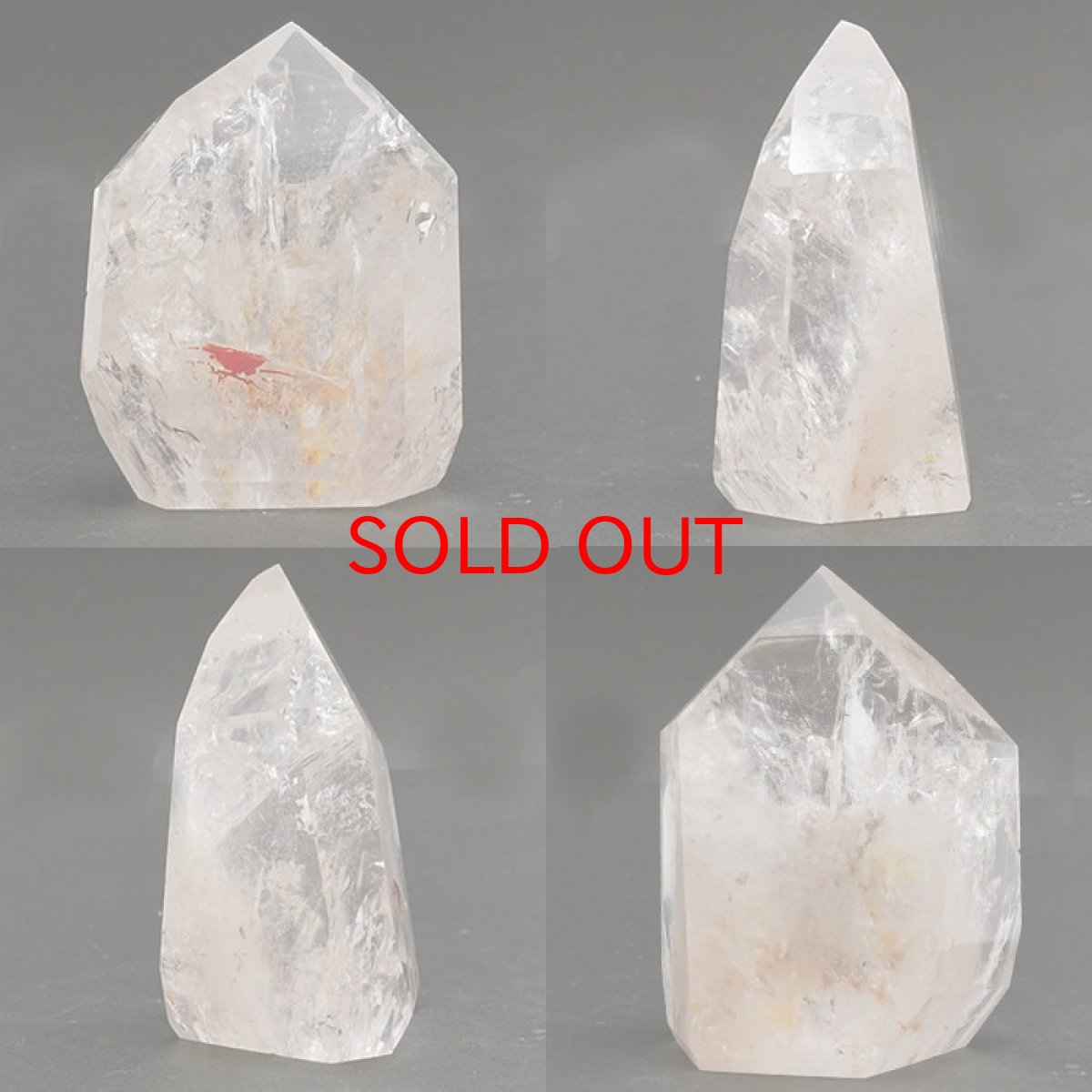 画像5: レインボーガーデンクォーツ  原石 六角柱 【 一点もの 】 Garden quartz 庭園水晶 水晶 ブラジル産 浄化 空間 リフレッシュ パワーチャージ 【 送料無料 】天然石 パワーストーン カラーストーン (5)