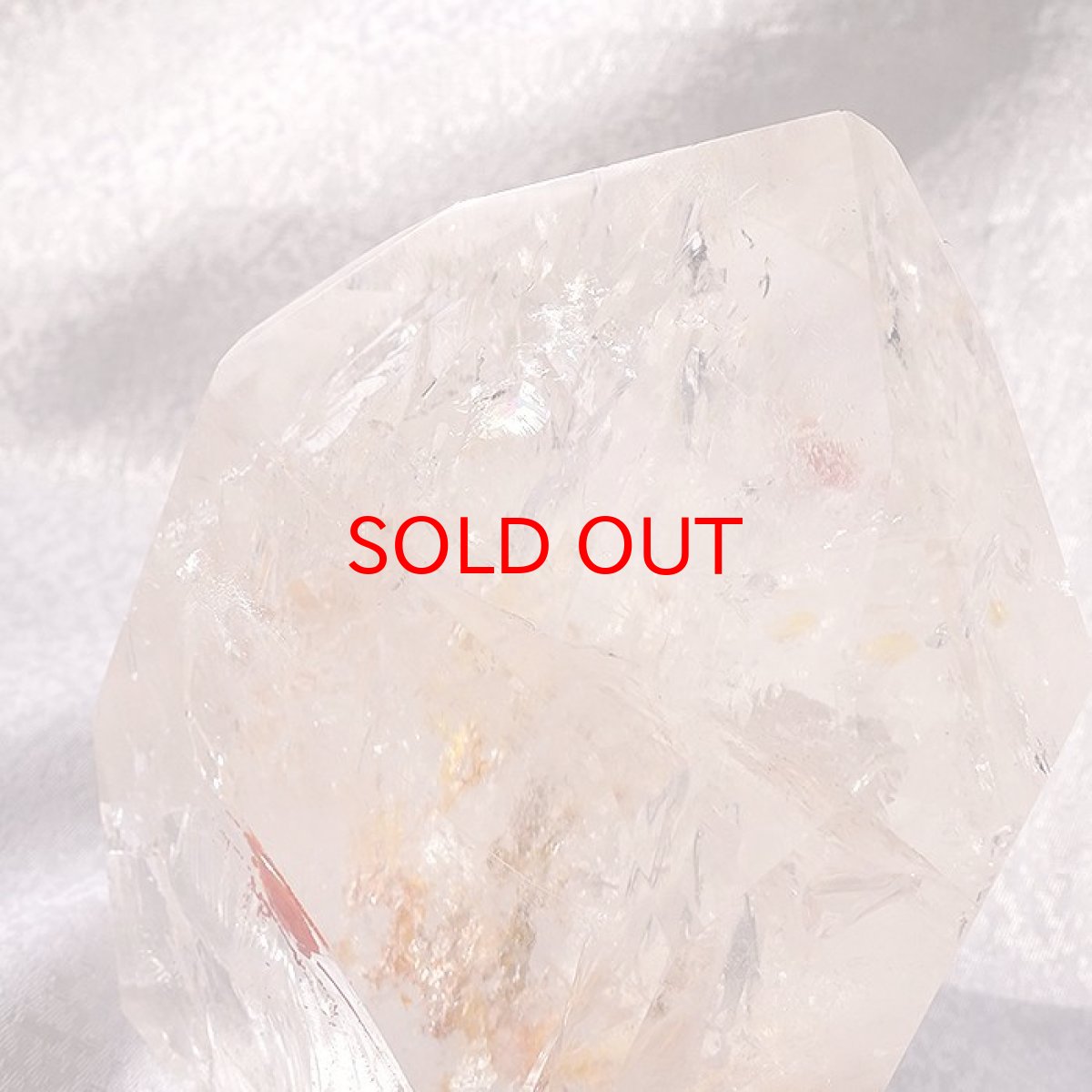 画像2: レインボーガーデンクォーツ  原石 六角柱 【 一点もの 】 Garden quartz 庭園水晶 水晶 ブラジル産 浄化 空間 リフレッシュ パワーチャージ 【 送料無料 】天然石 パワーストーン カラーストーン (2)