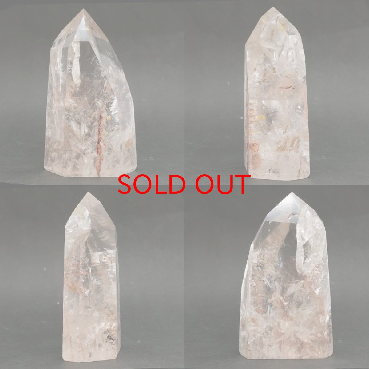 画像5: レインボーガーデンクォーツ  原石 六角柱 【 一点もの 】 Garden quartz 庭園水晶 水晶 ブラジル産 浄化 空間 リフレッシュ パワーチャージ 【 送料無料 】天然石 パワーストーン カラーストーン (5)