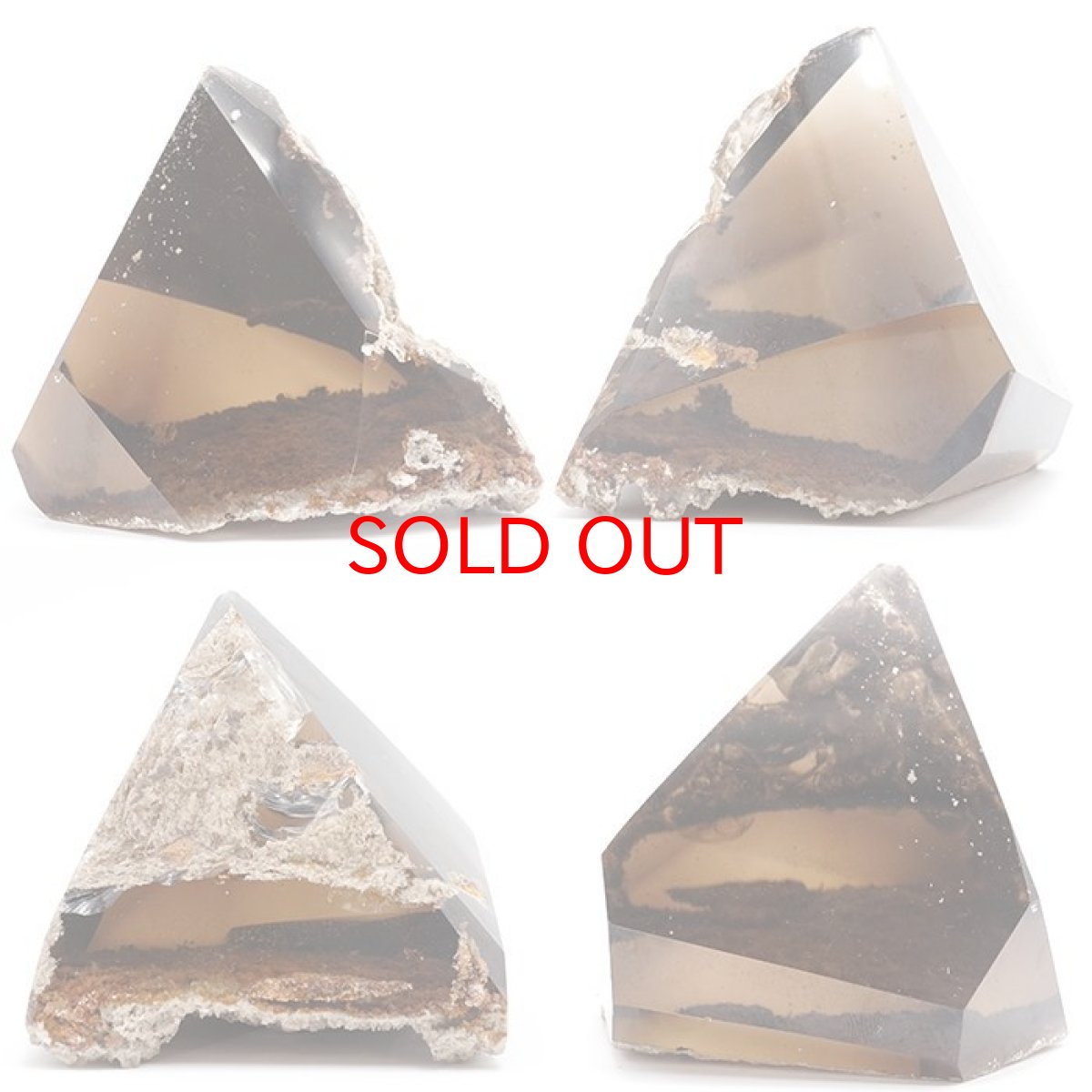 画像4: スモーキーガーデンクォーツ  原石 【 一点もの 】 Smoky Garden quartz 庭園水晶 水晶 ブラジル産 浄化 空間 リフレッシュ パワーチャージ 【 送料無料 】天然石 パワーストーン カラーストーン (4)