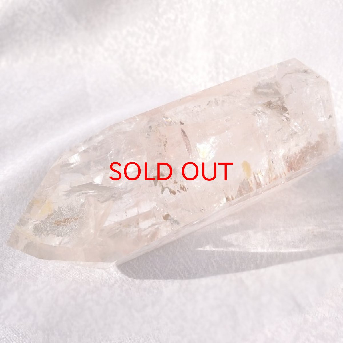 画像2: レインボーガーデンクォーツ  原石 六角柱 【 一点もの 】 Garden quartz 庭園水晶 水晶 ブラジル産 浄化 空間 リフレッシュ パワーチャージ 【 送料無料 】天然石 パワーストーン カラーストーン (2)