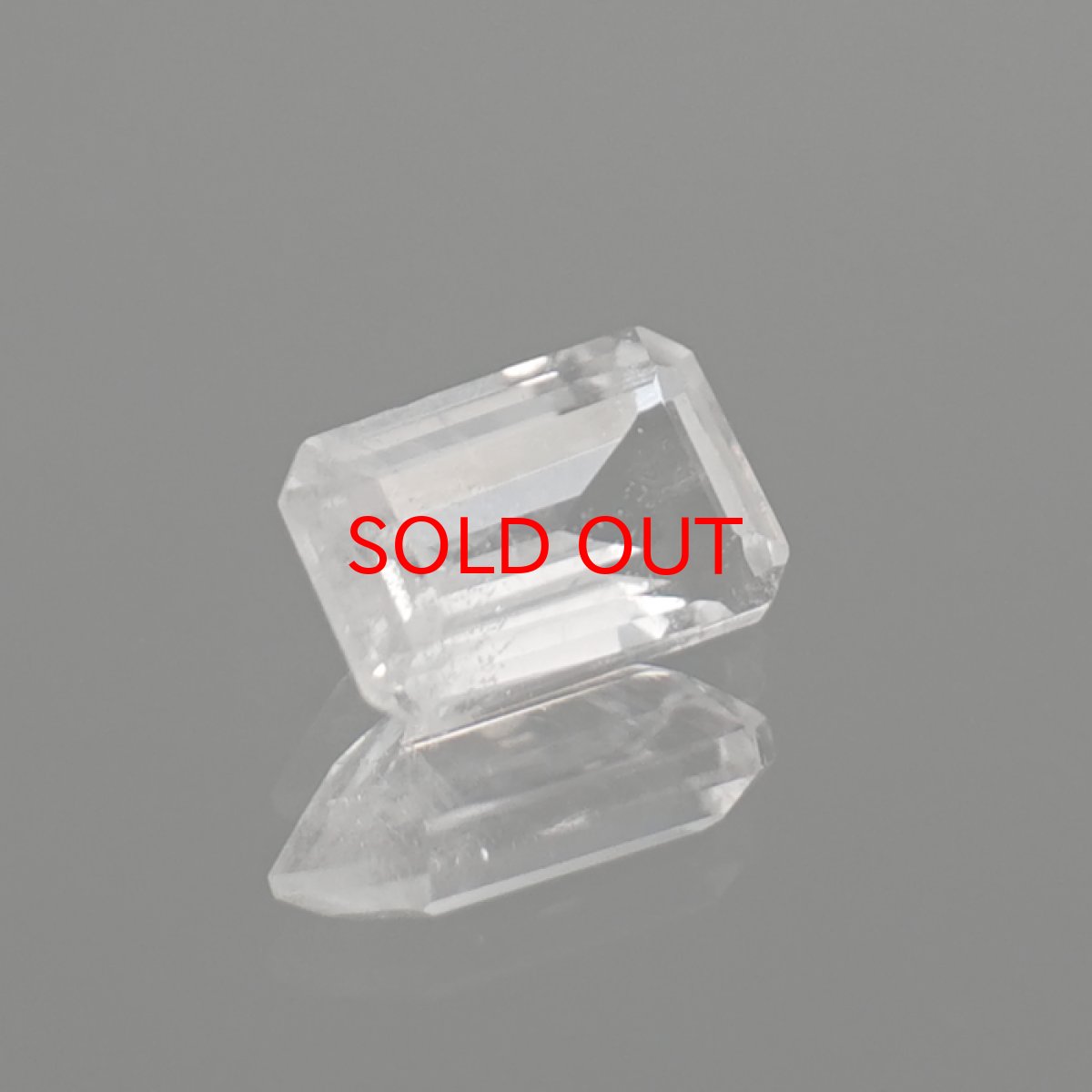 画像4: フェナカイト ルース 約1.0ct エメラルドカット ロシア マリシェボ産 【 一点もの 】 フェナス石 Phenakite 希少石 レア 誕生石 裸石 鉱物 浄化 お守り 天然石 パワーストーン カラーストーン (4)