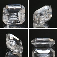 画像2: フェナカイト ルース 約1.3ct エメラルドカット ロシア マリシェボ産 【 一点もの 】 フェナス石 Phenakite 希少石 レア 誕生石 裸石 鉱物 浄化 お守り 天然石 パワーストーン カラーストーン (2)