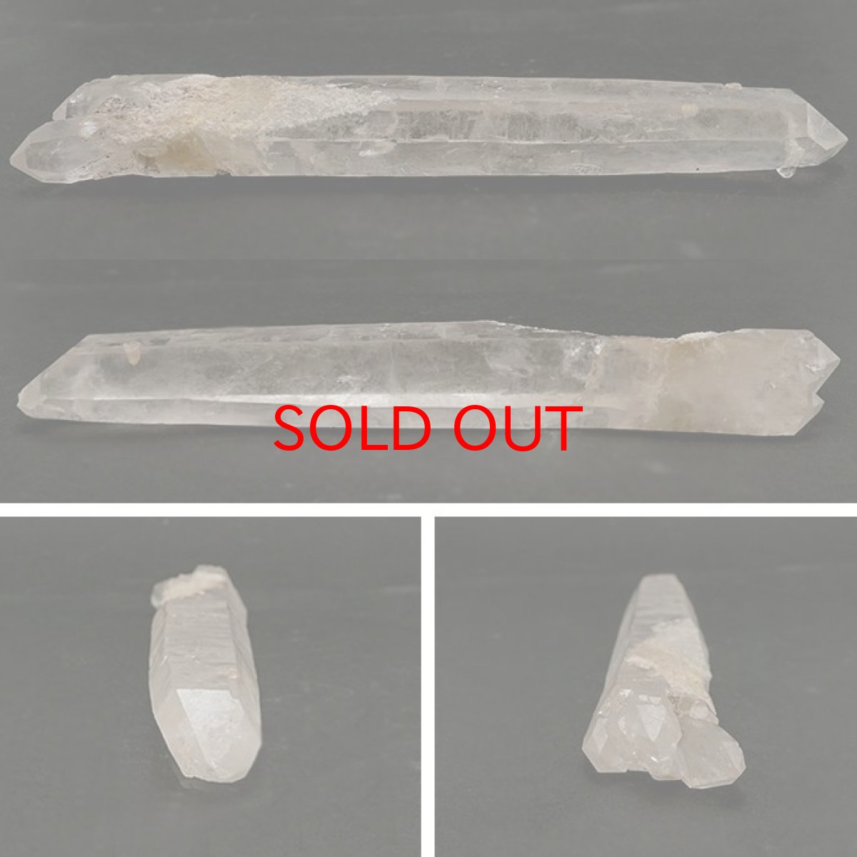 画像4: レーザークォーツ 水晶 中国産 原石  【一点もの】 虹入り水晶 クリスタル クォーツ 原石 浄化 空間 レーザーパワーチャージ ポイント 天然石 パワーストーン  希少石 レアストーン お守り 浄化 カラーストーン (4)