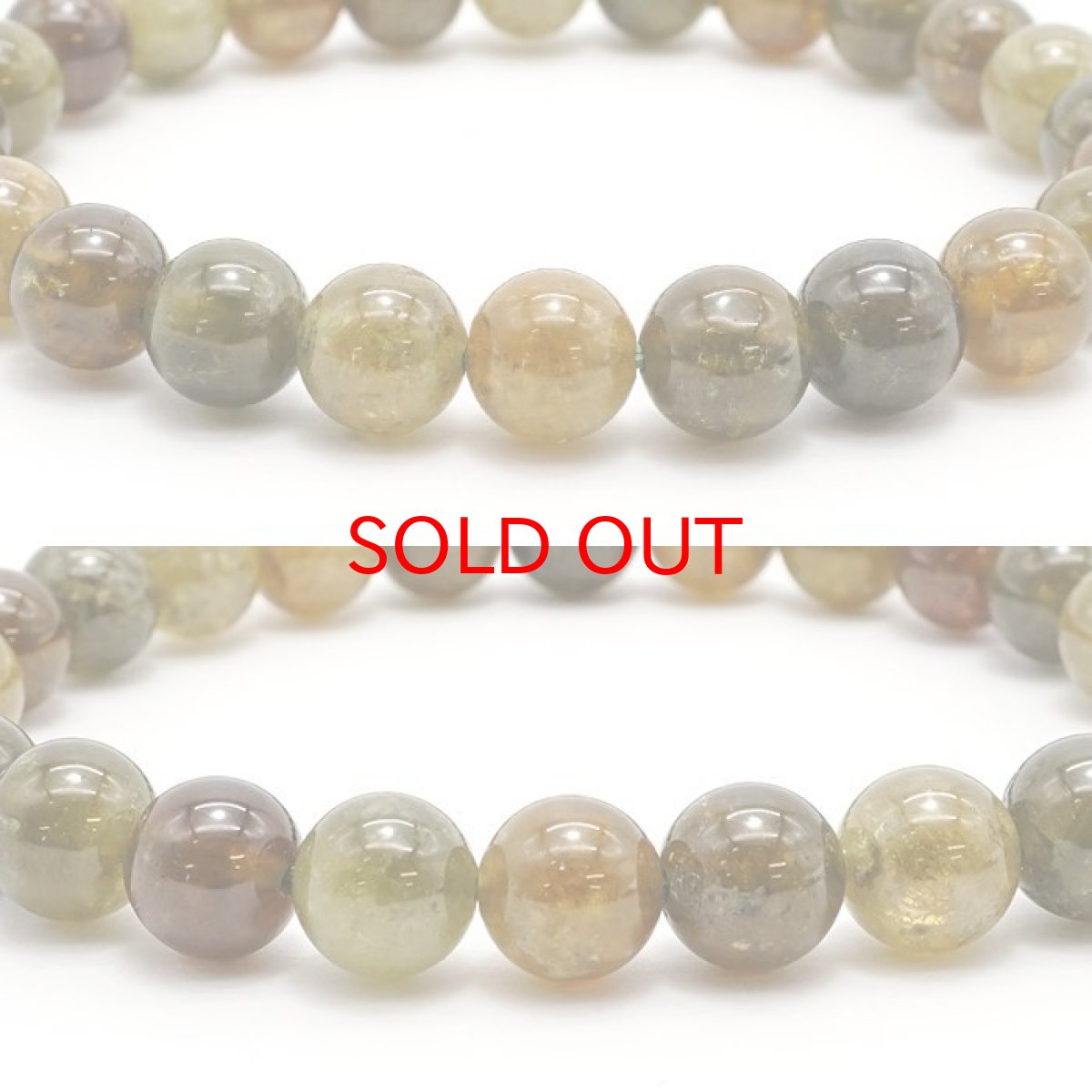 画像5: グリーンガーネット ブレスレット 8mm ブラジル産 【 一点もの 】 ブレス ガーネット 天然石ブレスレット アクセサリー お守り 浄化 天然石 パワーストーン カラーストーン (5)