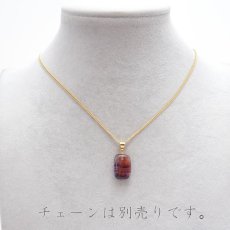 画像5: フローライト ペンダントトップ 中国産 しずく型 【 一点物 】日本製 ステンレス ゴールド シルバー Fluorite 裸石 蛍石 お守り 浄化 天然石 パワーストーン カラーストーン (5)