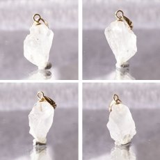 画像2: フェナカイト ラフ 原石 ペンダントトップ K18 2.9ct AAランク 日本製 【 1点もの 】ロシア産 ラフ原石 Phenakite 希少石 レア  誕生石 天然石 原石アクセサリー フェナス石 鉱物 pendant ネックレス 【 送料無料 】パワーストーン 浄化 お守り 天然石 カラーストーン (2)