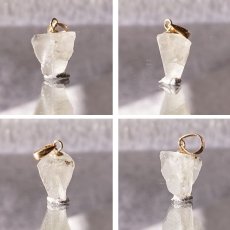 画像2: フェナカイト ラフ 原石 ペンダントトップ K18 2.3ct AAAランク 日本製 【 1点もの 】ロシア産 ラフ原石 Phenakite 希少石 レア  誕生石 天然石 原石アクセサリー フェナス石 鉱物 pendant ネックレス 【 送料無料 】パワーストーン 浄化 お守り 天然石 カラーストーン (2)