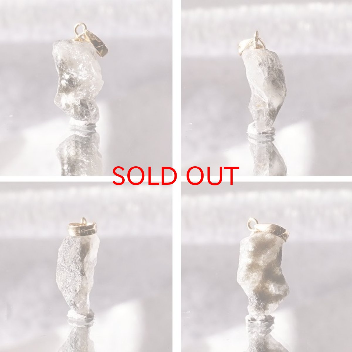 画像2: フェナカイト ラフ 原石 ペンダントトップ K18 3.2ct 日本製 【 1点もの 】ロシア産 ラフ原石 Phenakite 希少石 レア  誕生石 天然石 原石アクセサリー フェナス石 鉱物 pendant ネックレス 【 送料無料 】パワーストーン 浄化 お守り 天然石 カラーストーン (2)