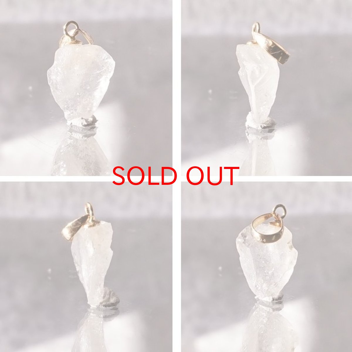 画像2: フェナカイト ラフ 原石 ペンダントトップ K18 2.1ct Sランク 日本製 【 1点もの 】ロシア産 ラフ原石 Phenakite 希少石 レア  誕生石 天然石 原石アクセサリー フェナス石 鉱物 pendant ネックレス 【 送料無料 】パワーストーン 浄化 お守り 天然石 カラーストーン (2)