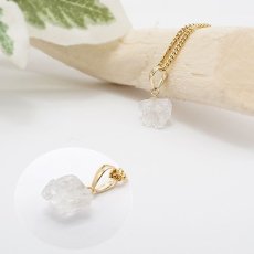 画像3: フェナカイト ラフ 原石 ペンダントトップ K18 1.7ct AAAランク 日本製 【 1点もの 】ロシア産 ラフ原石 Phenakite 希少石 レア  誕生石 天然石 原石アクセサリー フェナス石 鉱物 pendant ネックレス 【 送料無料 】パワーストーン 浄化 お守り 天然石 カラーストーン (3)