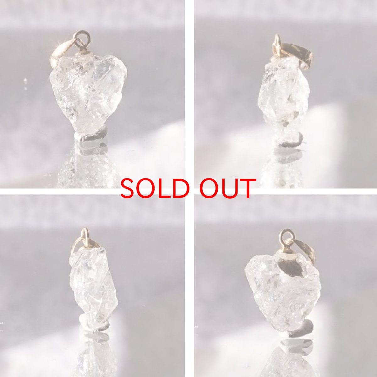 画像2: フェナカイト ラフ 原石 ペンダントトップ K18 2.4ct AAAランク 日本製 【 1点もの 】ロシア産 ラフ原石 Phenakite 希少石 レア  誕生石 天然石 原石アクセサリー フェナス石 鉱物 pendant ネックレス 【 送料無料 】パワーストーン 浄化 お守り 天然石 カラーストーン (2)