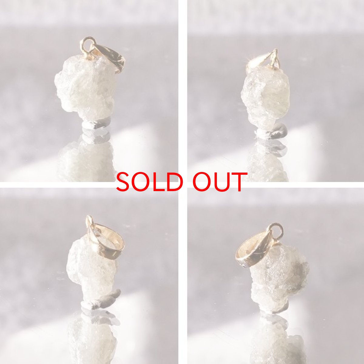 画像2: フェナカイト ラフ 原石 ペンダントトップ K18 2ct Aランク 日本製 【 1点もの 】ロシア産 ラフ原石 Phenakite 希少石 レア  誕生石 天然石 原石アクセサリー フェナス石 鉱物 pendant ネックレス 【 送料無料 】パワーストーン 浄化 お守り 天然石 カラーストーン (2)