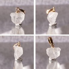 画像2: フェナカイト ラフ 原石 ペンダントトップ K18 1.7ct AAAランク 日本製 【 1点もの 】ロシア産 ラフ原石 Phenakite 希少石 レア  誕生石 天然石 原石アクセサリー フェナス石 鉱物 pendant ネックレス 【 送料無料 】パワーストーン 浄化 お守り 天然石 カラーストーン (2)