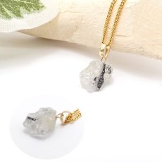 画像5: フェナカイト ラフ 原石 ペンダントトップ K18 2.9ct AAランク 日本製 【 1点もの 】ロシア産 ラフ原石 Phenakite 希少石 レア  誕生石 天然石 原石アクセサリー フェナス石 鉱物 pendant ネックレス 【 送料無料 】パワーストーン 浄化 お守り 天然石 カラーストーン (5)