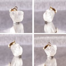 画像2: フェナカイト ラフ 原石 ペンダントトップ K18 2.8ct AAAランク 日本製 【 1点もの 】ロシア産 ラフ原石 Phenakite 希少石 レア  誕生石 天然石 原石アクセサリー フェナス石 鉱物 pendant ネックレス 【 送料無料 】パワーストーン 浄化 お守り 天然石 カラーストーン (2)