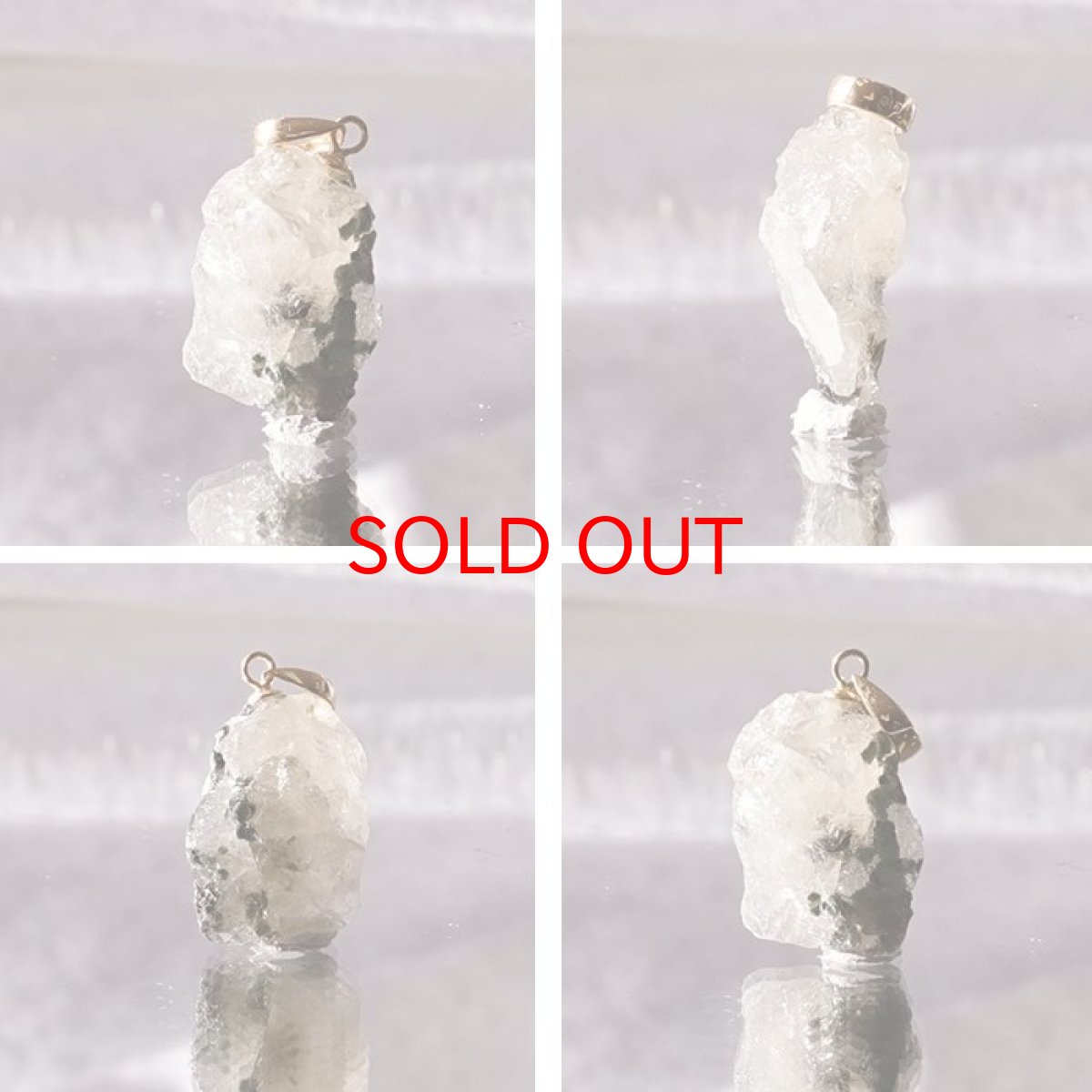 画像2: 【20%OFFセール】 フェナカイト ラフ 原石 ペンダントトップ K18 4.9ct  日本製 【 1点もの 】ロシア産 ラフ原石 Phenakite 希少石 レア  誕生石 天然石 原石アクセサリー フェナス石 鉱物 pendant ネックレス 【 送料無料 】パワーストーン 浄化 お守り 天然石 カラーストーン (2)