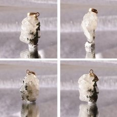 画像2: フェナカイト ラフ 原石 ペンダントトップ K18 4.9ct  日本製 【 1点もの 】ロシア産 ラフ原石 Phenakite 希少石 レア  誕生石 天然石 原石アクセサリー フェナス石 鉱物 pendant ネックレス 【 送料無料 】パワーストーン 浄化 お守り 天然石 カラーストーン (2)