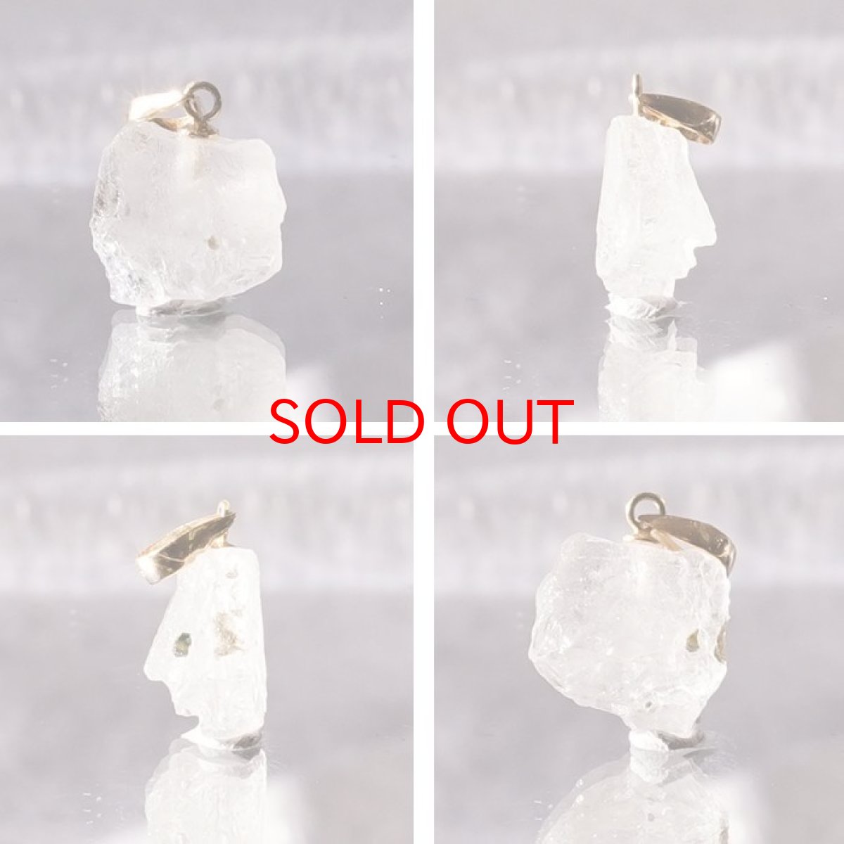 画像2: フェナカイト ラフ 原石 ペンダントトップ K18 3.7ct AAランク 日本製 【 1点もの 】ロシア産 ラフ原石 Phenakite 希少石 レア  誕生石 天然石 原石アクセサリー フェナス石 鉱物 pendant ネックレス 【 送料無料 】パワーストーン 浄化 お守り 天然石 カラーストーン (2)