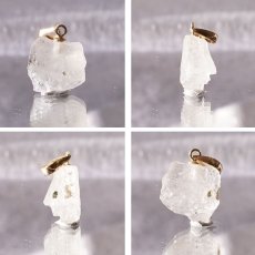 画像2: フェナカイト ラフ 原石 ペンダントトップ K18 3.7ct AAランク 日本製 【 1点もの 】ロシア産 ラフ原石 Phenakite 希少石 レア  誕生石 天然石 原石アクセサリー フェナス石 鉱物 pendant ネックレス 【 送料無料 】パワーストーン 浄化 お守り 天然石 カラーストーン (2)