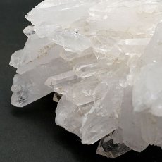 画像4: ヒマラヤ水晶 クラスター 458ｇ インド・ヒマラヤ産 【 一点物 】 Himalayan Quartz 裸石 稀少石 浄化 天然石 パワーストーン カラーストーン (4)