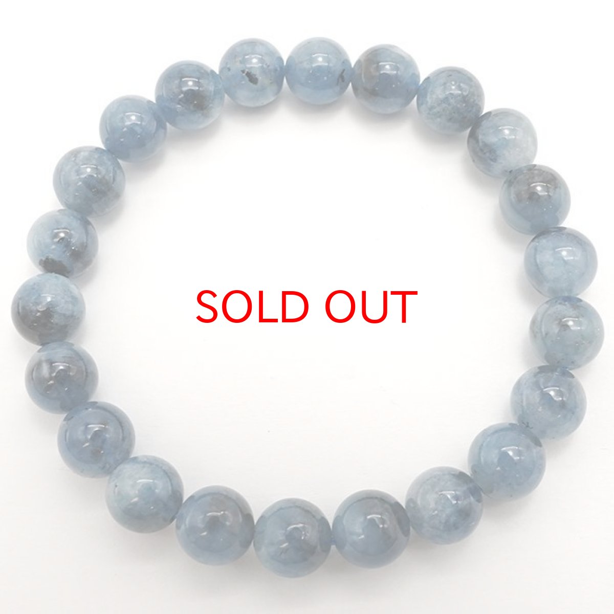 画像3: 【 一点物 】 アクアマリンブレスレット デビルアクアマリン ブラジル産 Aquamarine 8.5mm お守り 天然石 パワーストーン カラーストーン (3)