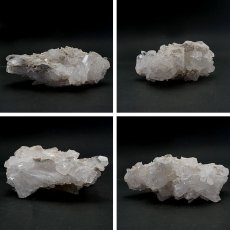 画像2: ヒマラヤ水晶 クラスター 582ｇ インド・ヒマラヤ産 【 一点物 】 Himalayan Quartz 裸石 稀少石 浄化 天然石 パワーストーン カラーストーン (2)