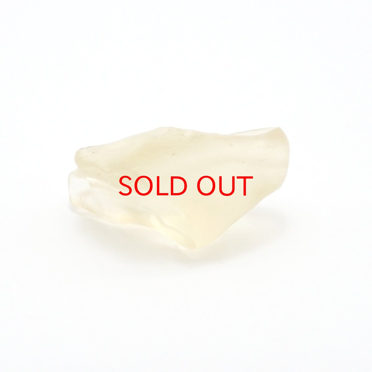 画像3: 【 一点物 】 リビアングラス 原石 ビーズ 貫通穴 8.0g リビア砂漠産 Libyan grass ガラス 隕石 宇宙 ガラス質 癒し 天然石 パワーストーン カラーストーン (3)