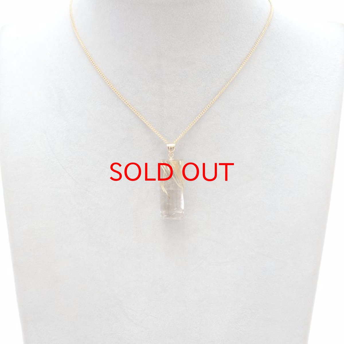 画像3: ルチルクォーツ ペンダントトップ 28.5ct ブラジル産 K18 【 1点もの 】 金紅石入り水晶 黄金色 日本製 ゴールド ルチル ネックレス ペンダント 浄化 お守り 天然石 パワーストーン カラーストーン (3)