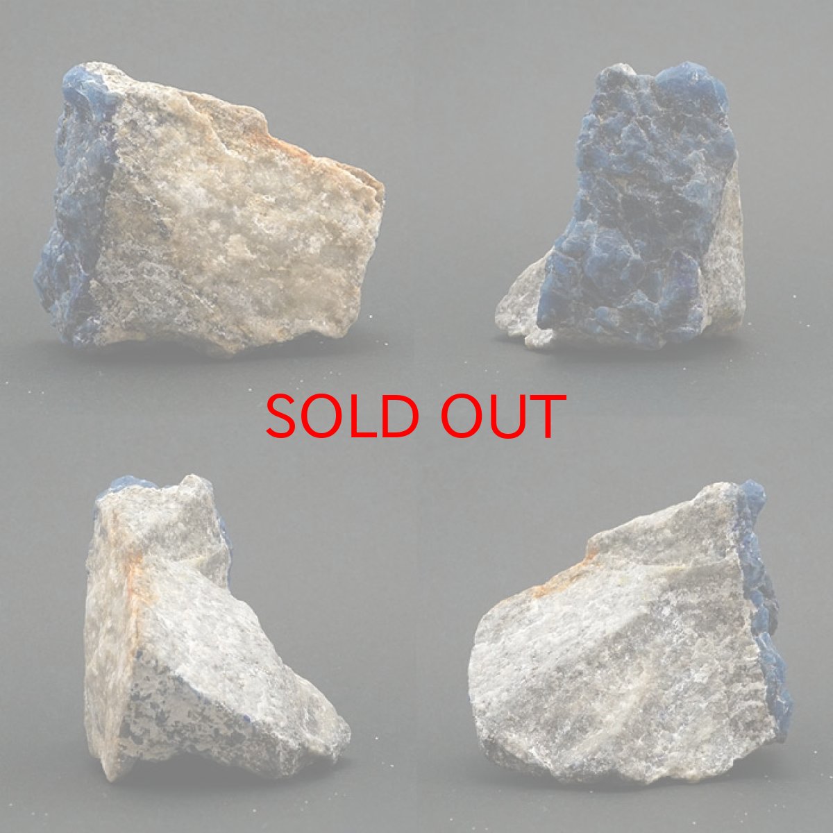 画像2: 【一点物】 アフガナイト 原石 アフガニスタン産 161.4g 蛍光 Afghanite 天然石 パワーストーン カラーストーン (2)