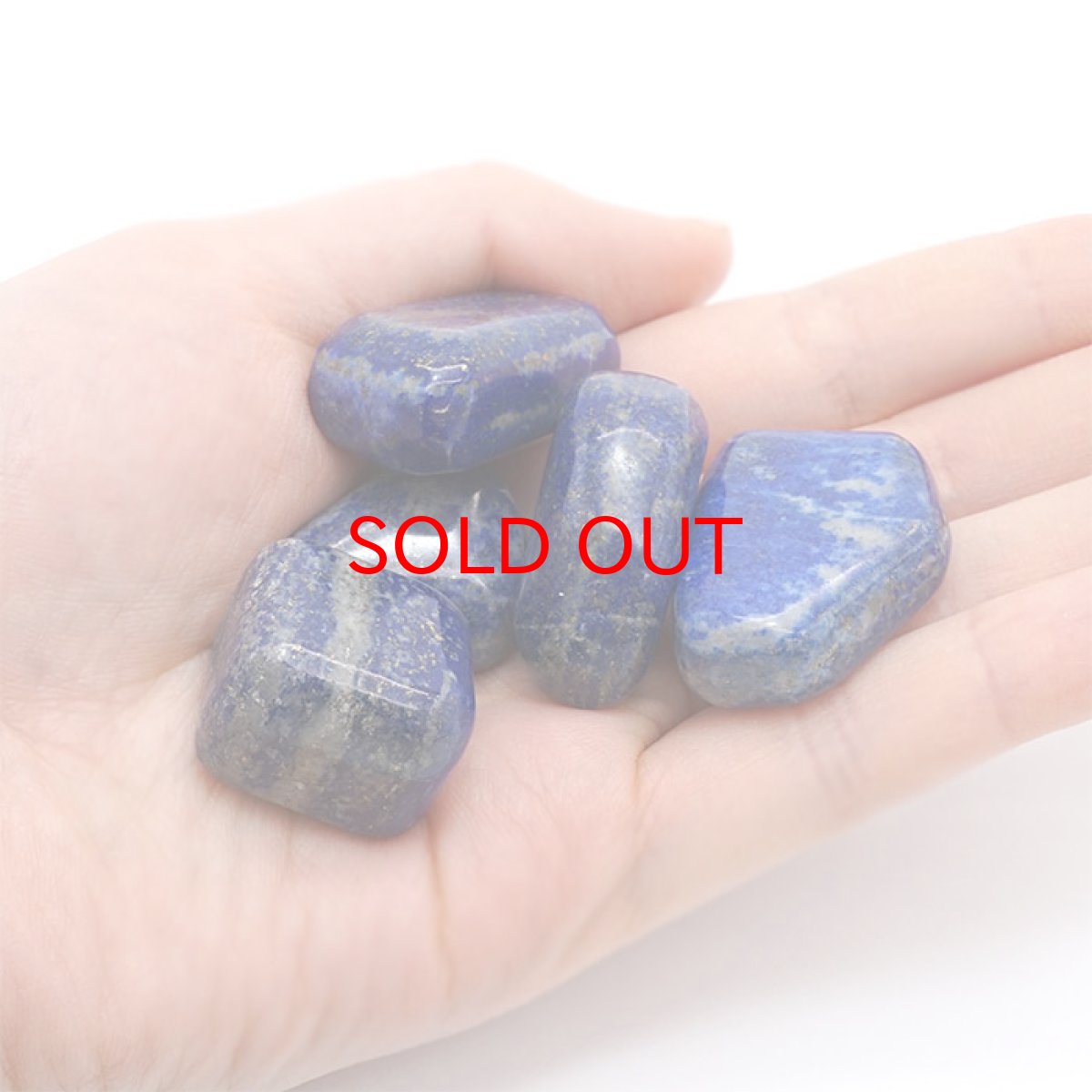 画像3: ラピスラズリ タンブル 5個セット 天然石 パワーストーン カラーストーン (3)