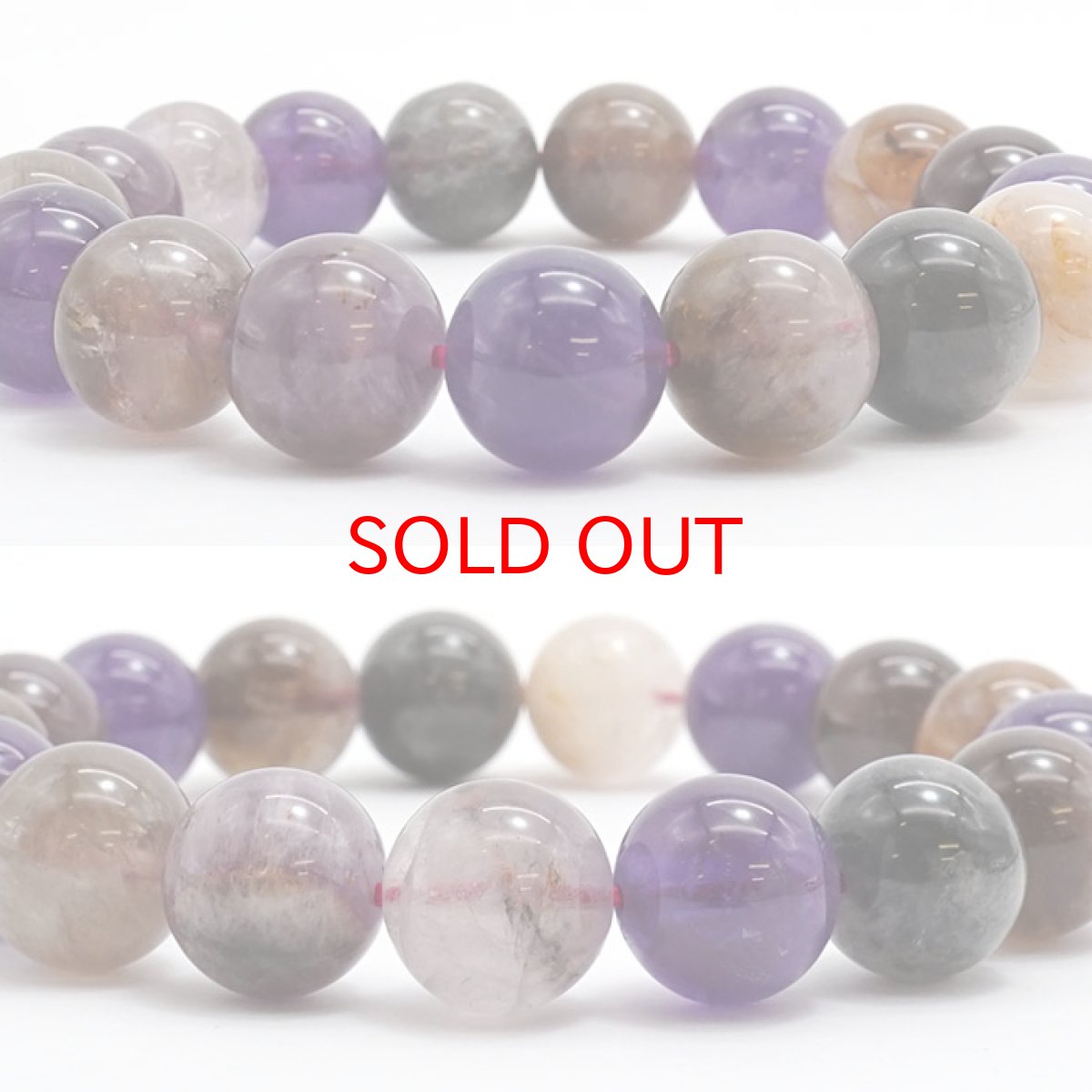 画像2: [一点もの] スーパーセブン ブレスレット 12mm ブラジル産 superseven 天然石 パワーストーン ギフト プレゼント カラーストーン (2)