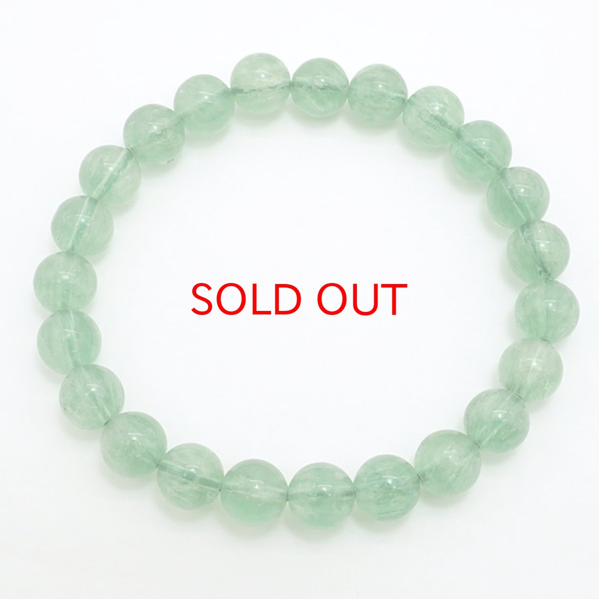 画像3: グリーンエンジェルフェザーインフローライト ブレスレット 8mm 天然石 パワーストーン カワイイ 綺麗 プレゼント ギフト アクセサリー カラーストーン (3)