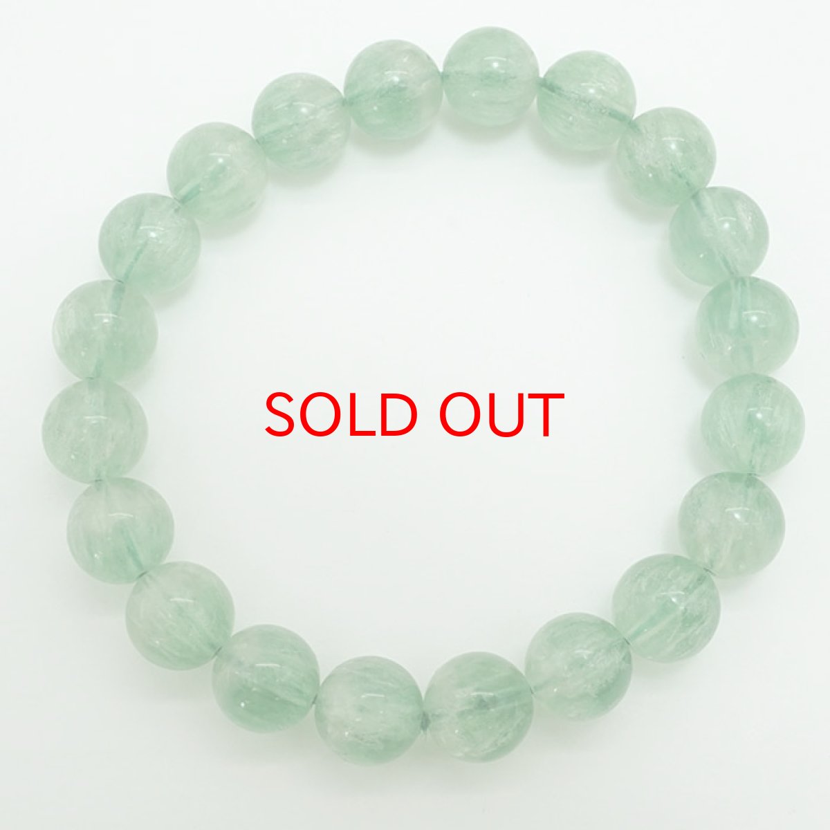 画像3: グリーンエンジェルフェザーインフローライト ブレスレット 9mm 天然石 パワーストーン カワイイ 綺麗 プレゼント ギフト アクセサリー カラーストーン (3)