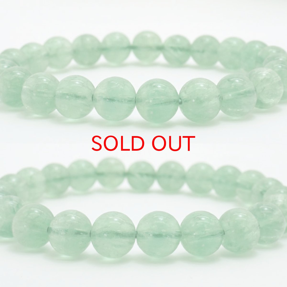 画像2: グリーンエンジェルフェザーインフローライト ブレスレット 8mm 天然石 パワーストーン カワイイ 綺麗 プレゼント ギフト アクセサリー カラーストーン (2)