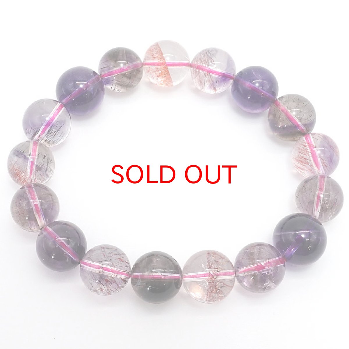 画像5: [一点もの] スーパーセブン ブレスレット 12mm ハイクオリティブラジル産 superseven 天然石 パワーストーン ギフト プレゼント カラーストーン (5)