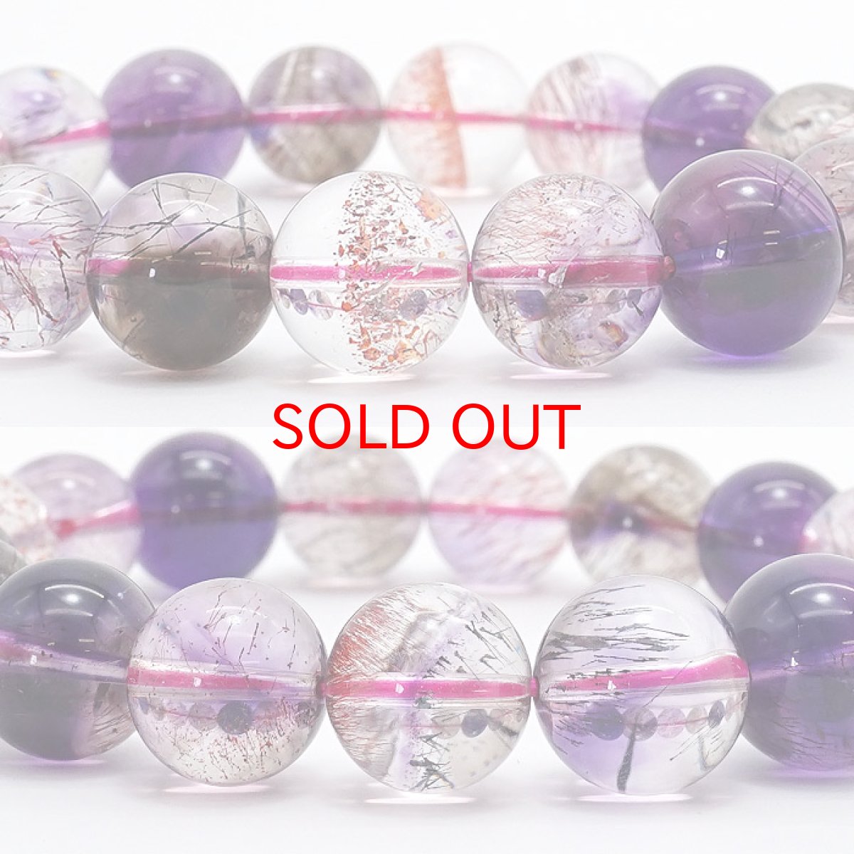 画像4: [一点もの] スーパーセブン ブレスレット 12mm ハイクオリティブラジル産 superseven 天然石 パワーストーン ギフト プレゼント カラーストーン (4)