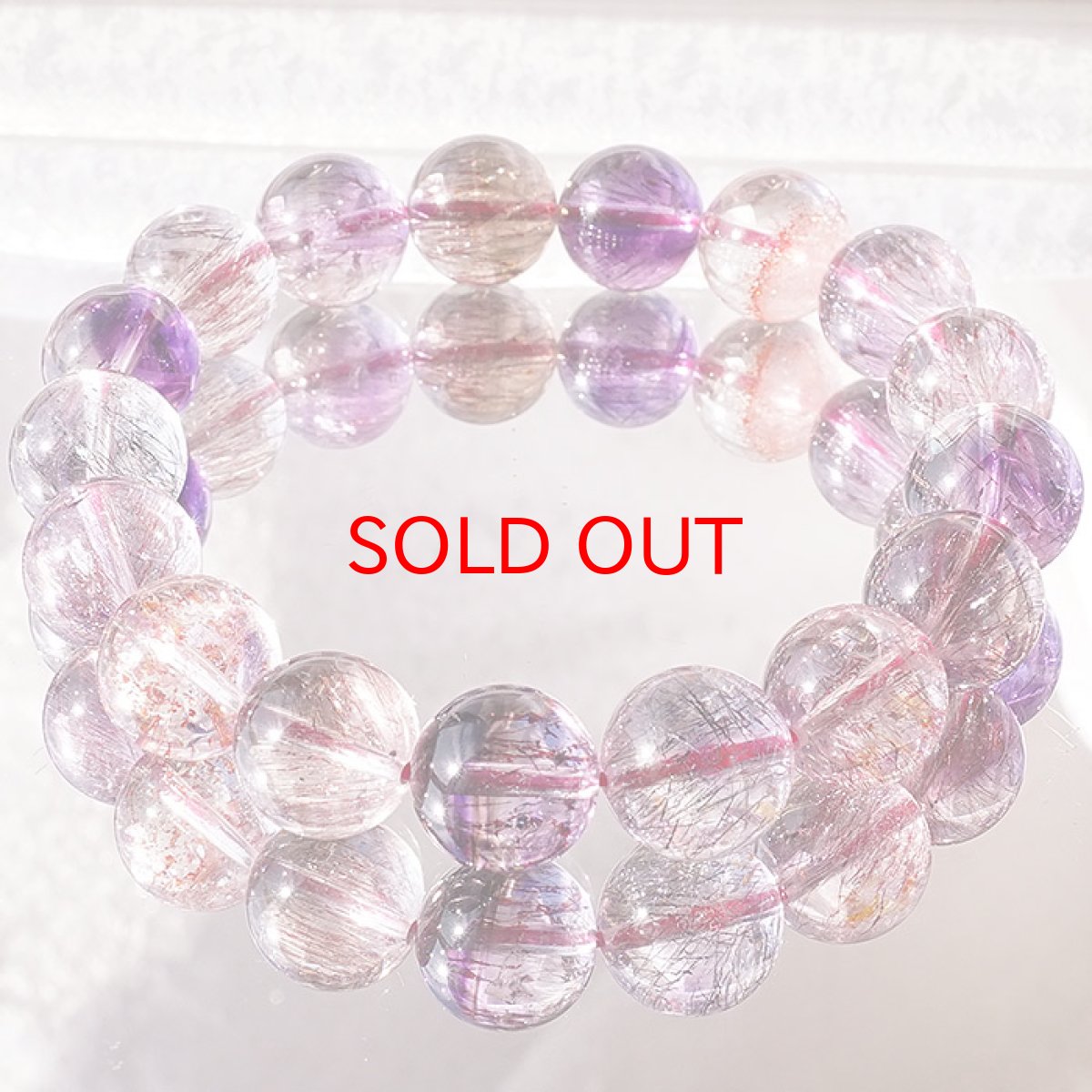 画像3: [一点もの] スーパーセブン ブレスレット 12mm ハイクオリティブラジル産 superseven 天然石 パワーストーン ギフト プレゼント カラーストーン (3)