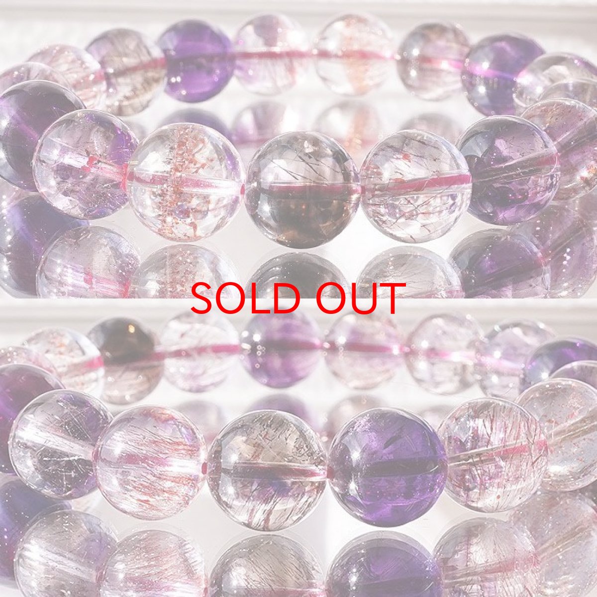 画像2: [一点もの] スーパーセブン ブレスレット 12mm ハイクオリティブラジル産 superseven 天然石 パワーストーン ギフト プレゼント カラーストーン (2)