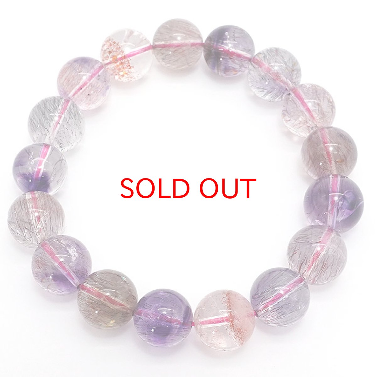 画像5: [一点もの] スーパーセブン ブレスレット 12mm ハイクオリティブラジル産 superseven 天然石 パワーストーン ギフト プレゼント カラーストーン (5)