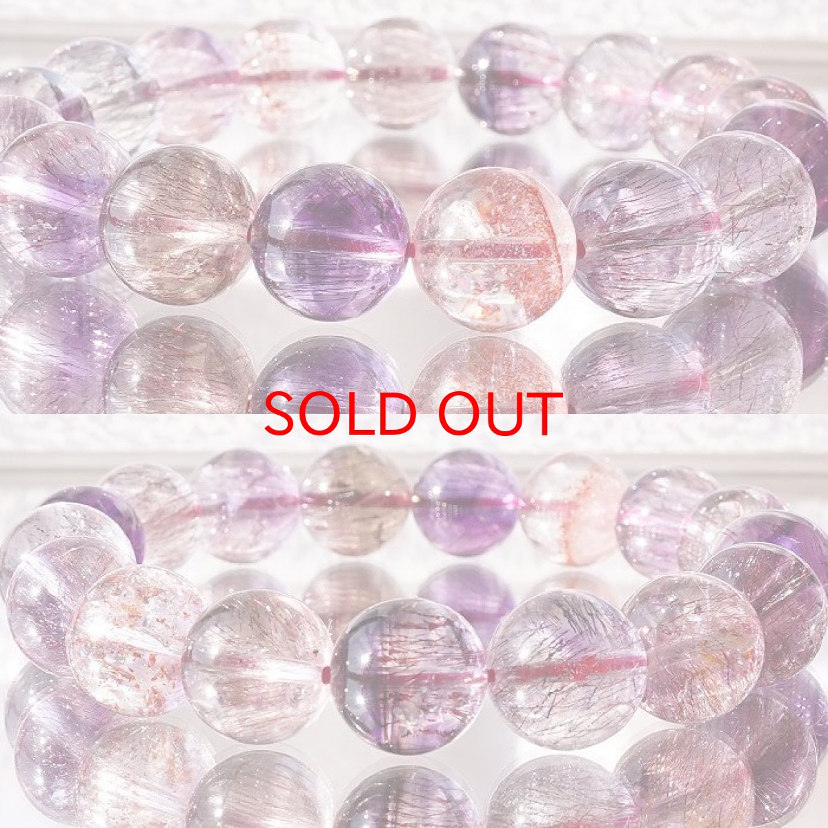 画像2: [一点もの] スーパーセブン ブレスレット 12mm ハイクオリティブラジル産 superseven 天然石 パワーストーン ギフト プレゼント カラーストーン (2)